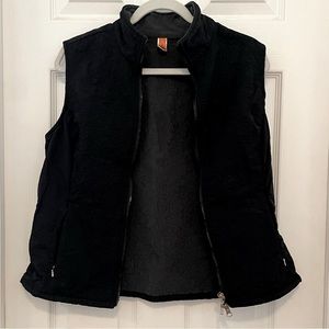 Black Quilted Vest